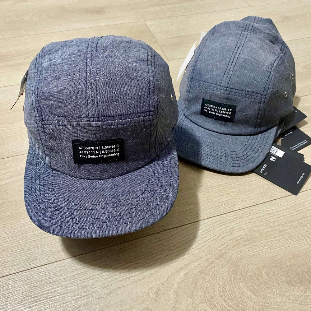 ON Running 5 panel cap